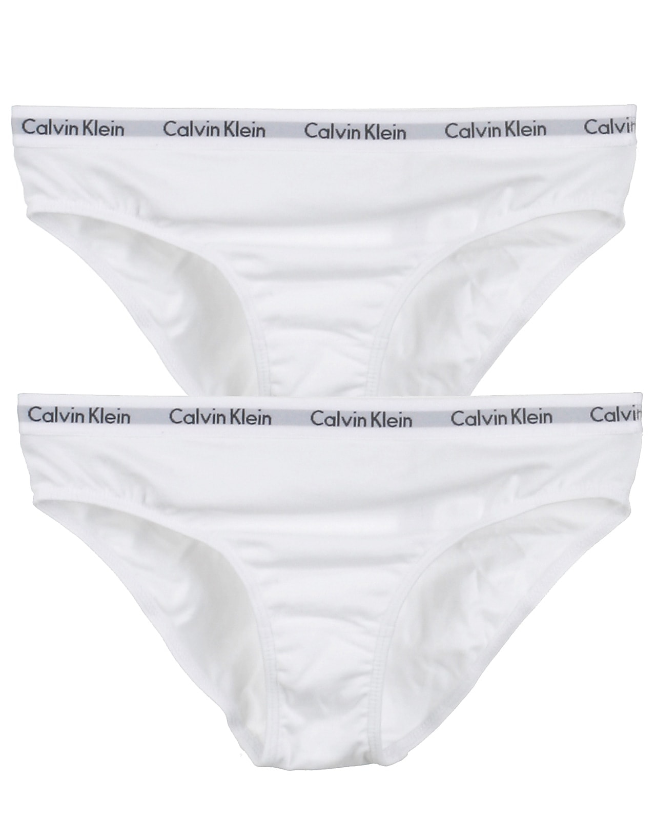 champion af befolkning Calvin Klein 2-pak trusser, Culotte, white. Lækre kvalitetsmærker til børn,  tweens, teens og voksne