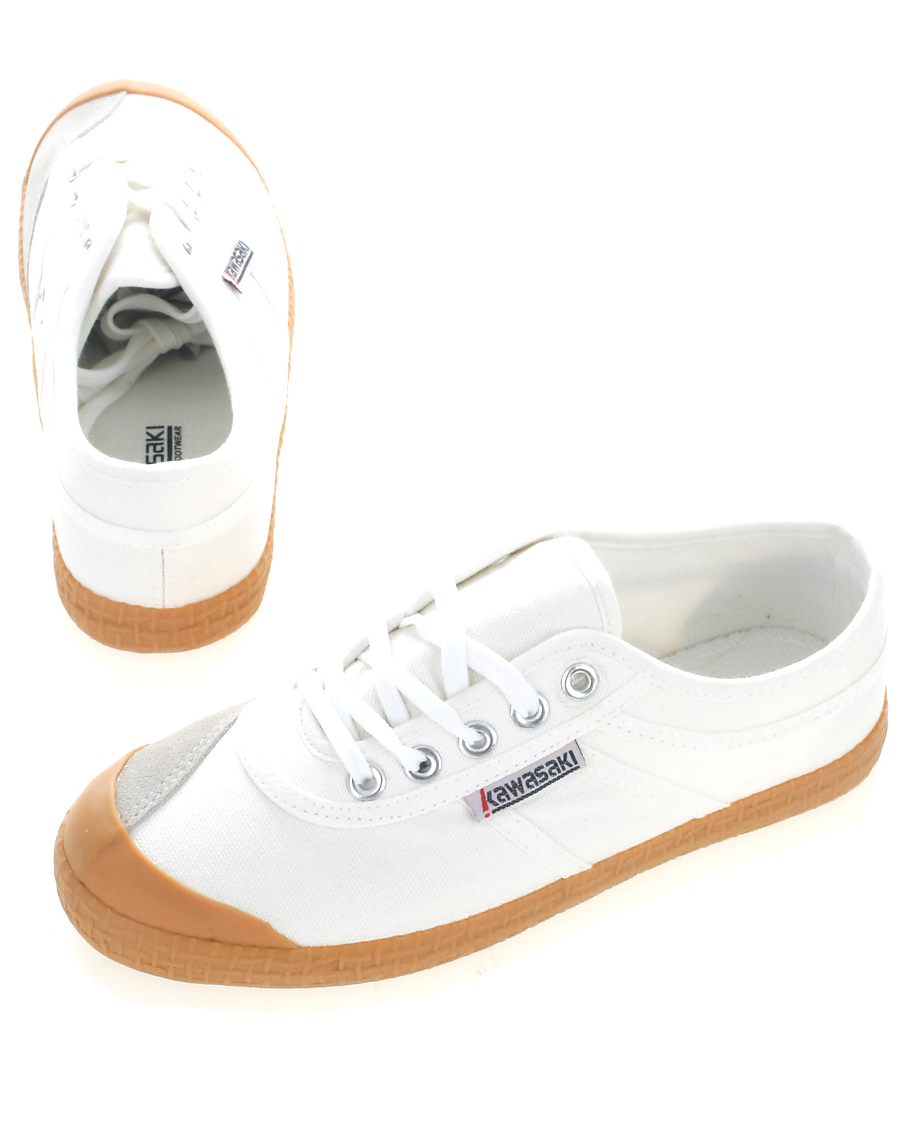 Kawasaki sneakers, Original Pure, white. Find de perfekte hos os online